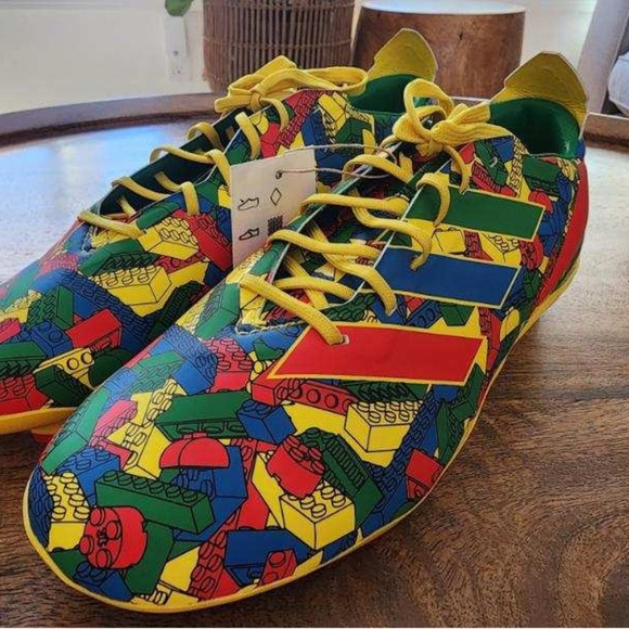 Men’s NWT Lego x Adidas soccer cleats - Picture 9 of 11